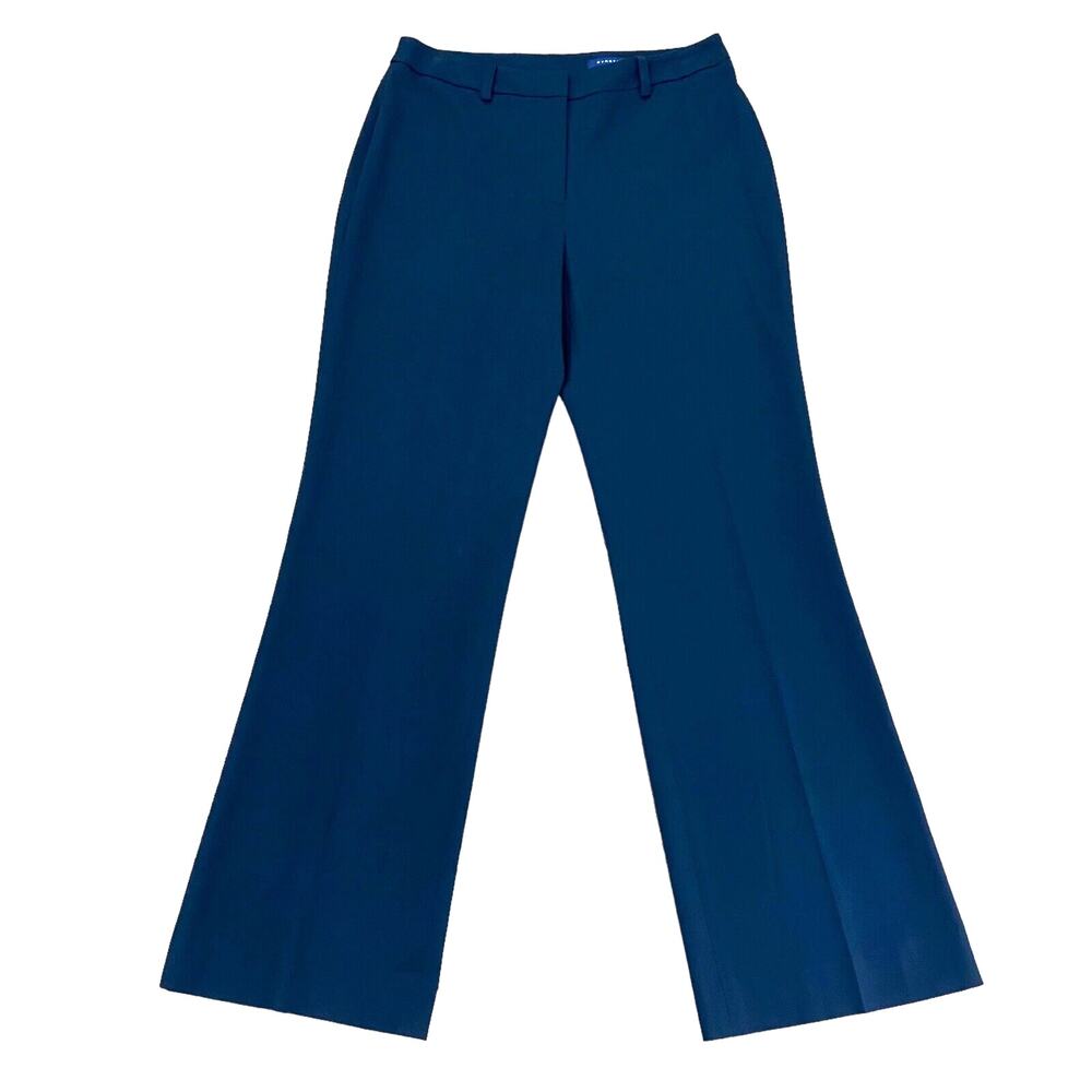 NWT Jones New York Classic Black Stretch Straight Leg Pants Women's Size 4